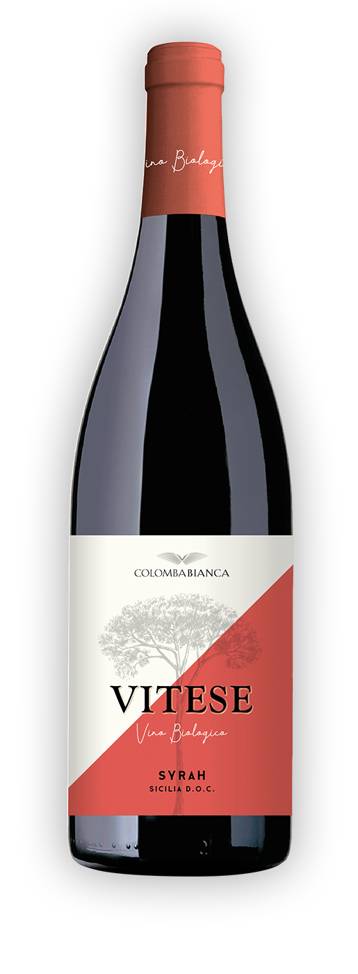 Vitese Syrah Sicilia DOC, BIO 0,75l 14% - 2022 | Colomba Bianca