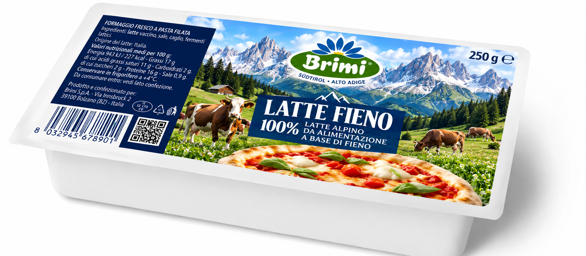 Pizza, Latte, Fieno, Alpine, Kuh