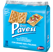 Crackers ungesalzen 560g | Gran Pavesi
