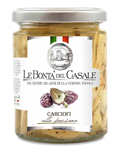 Artischoke Carciofi a spicchi alla Paesana 314ml | Antipasti Le Bonta del Casale