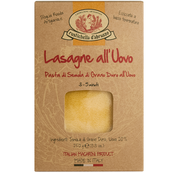 Lasagne all uovo 250g | Rustichella d'Abruzzo
