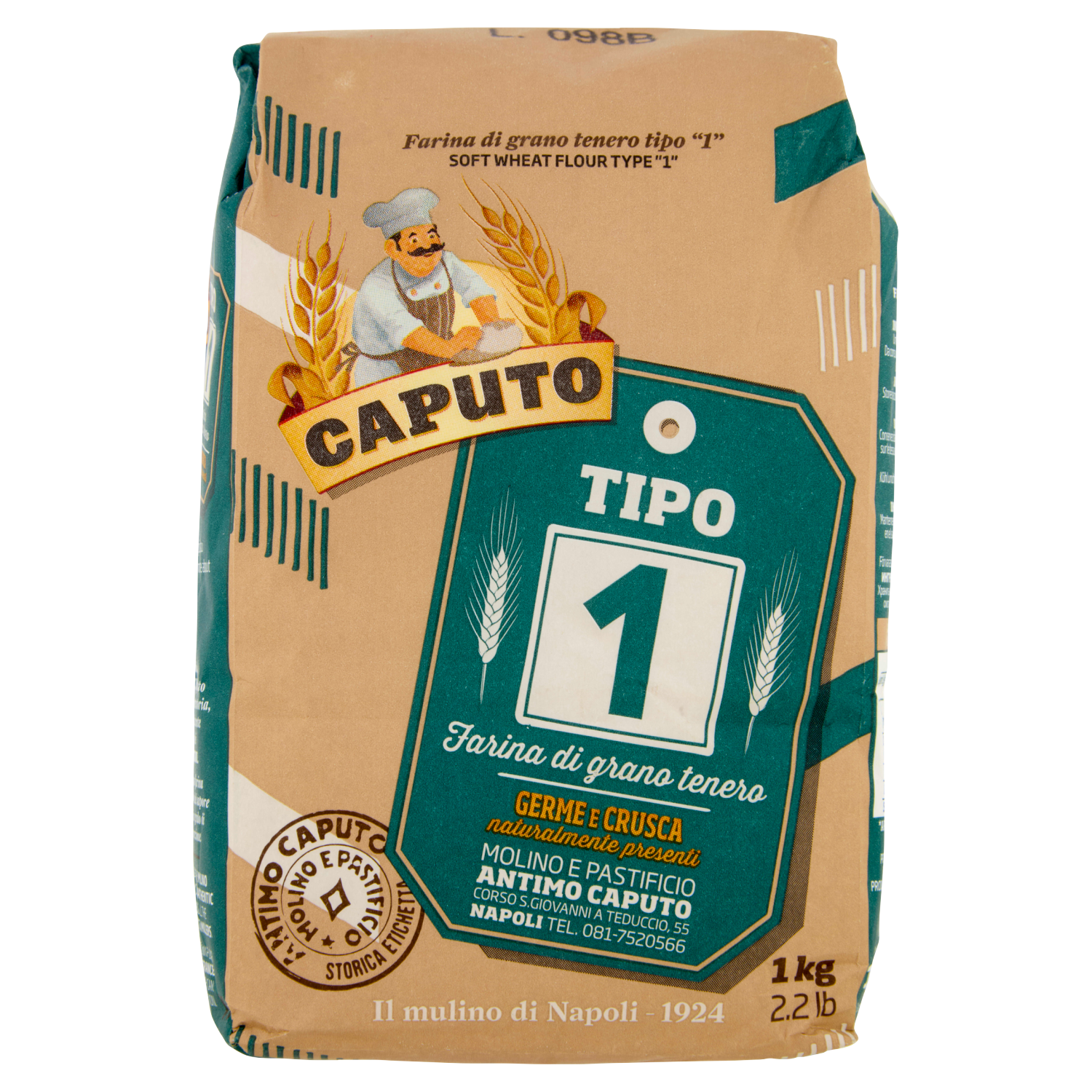 Farina, Tipo 1, Grano, Farina di grano, 1 kg