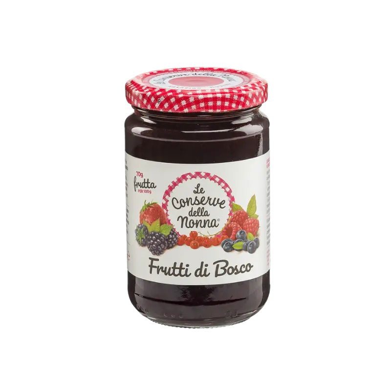 Confettura ai frutti di bosco Waldfrüchtenkonfitüre 330g/Le Conserve della Nonna