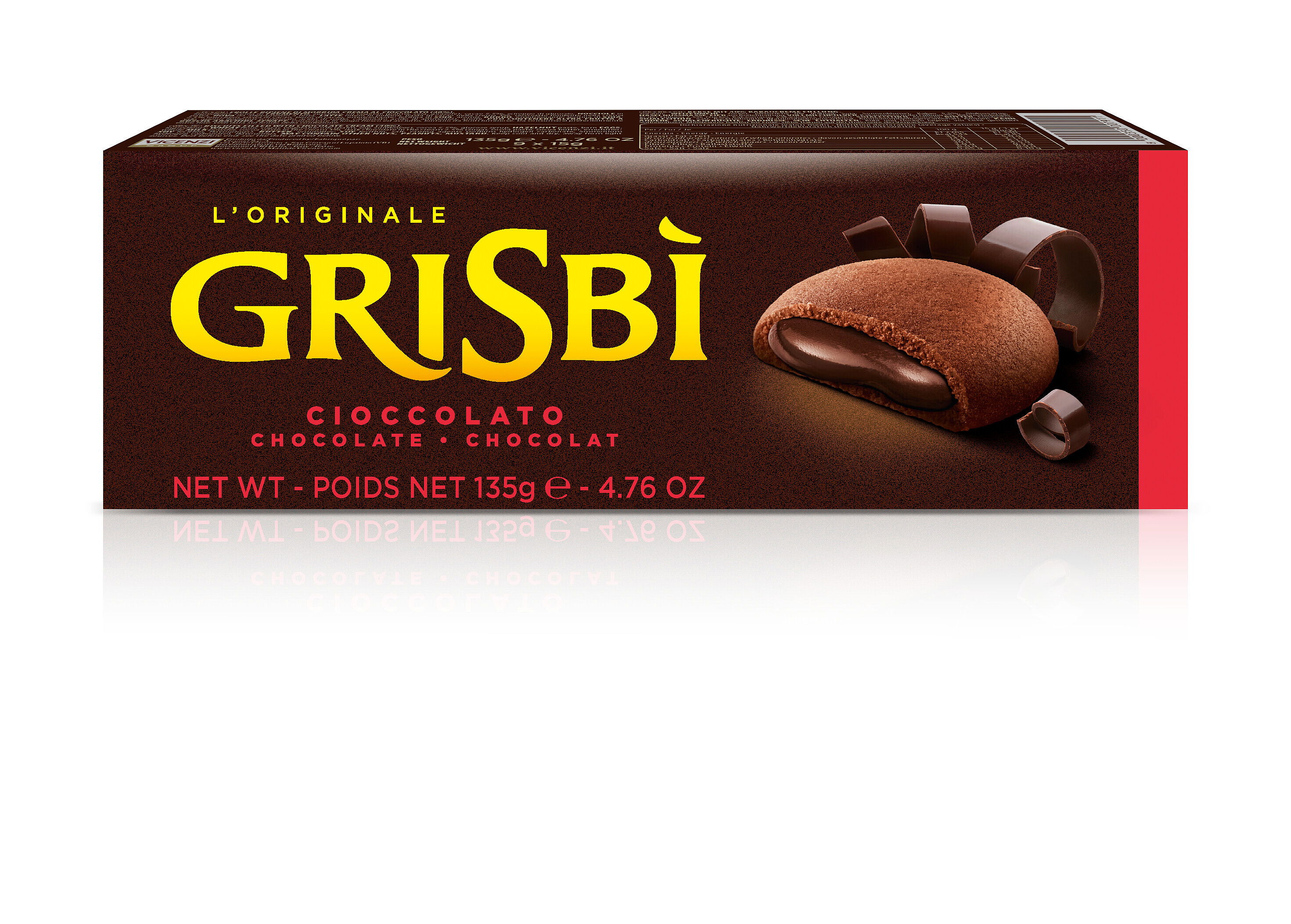 Grisbi Chocolate 135 g/Vicenzi