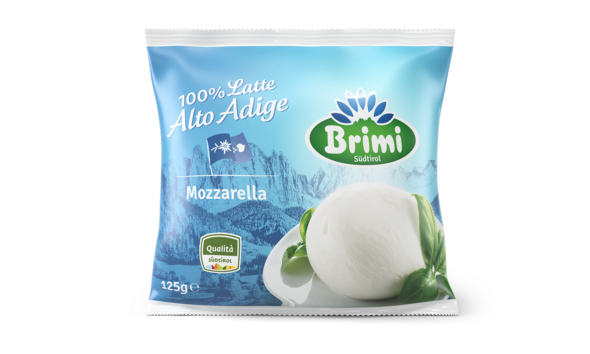 Mozzarella Kugel 200g - Abtropfgewicht 125g | Brimi