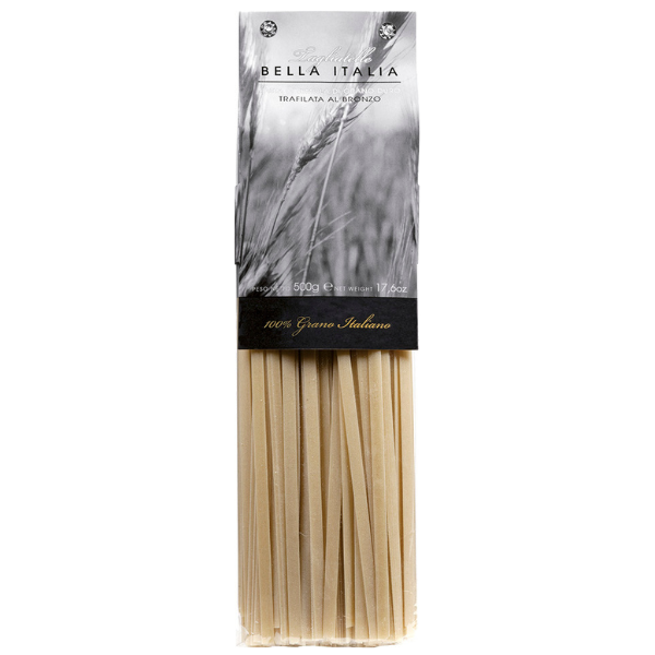 Bella Italia 100% IT- Tagliatelle aus 100% italienischem Weizen in Beutel 500g/Bella Italia Antico Pastificio Umbro