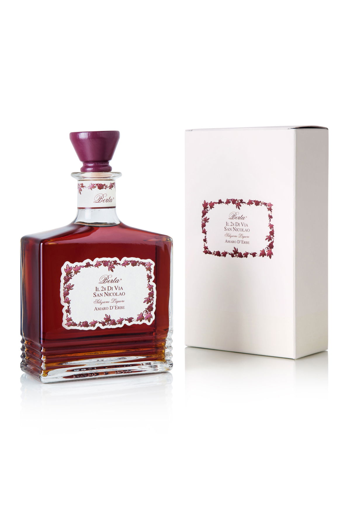 Amaro Kräuterlikor Il 28 di Via San Nicolao 0,7l 30% | Berta Distillerie