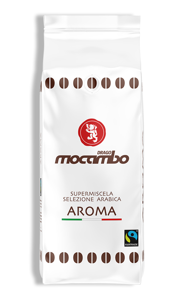 Caffe Aroma Supermiscela Arabica  Fairtrade ganze Bohnen 250g | Mocambo