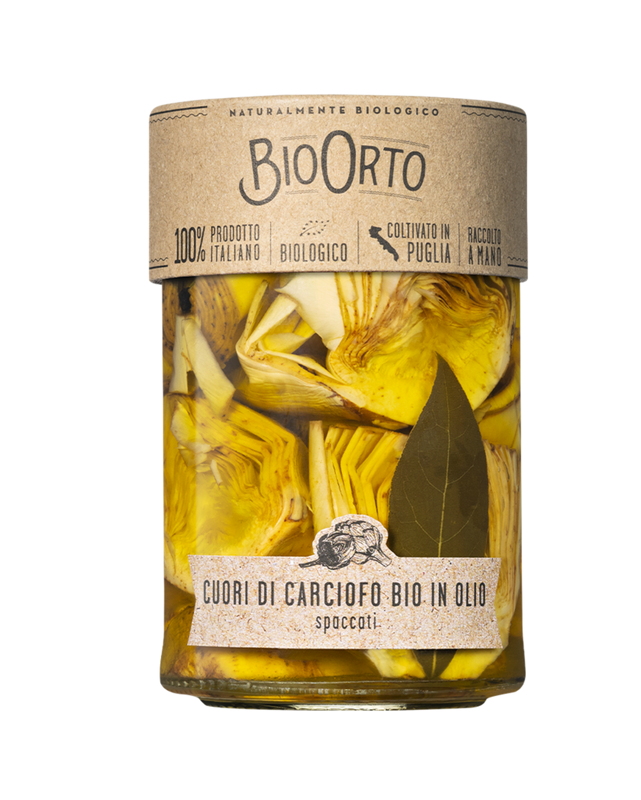 Artischockenherzen halbiert BIO 350g | BioOrto