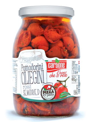 Pomodorini Ciliegini Semidried 950g | Carbone
