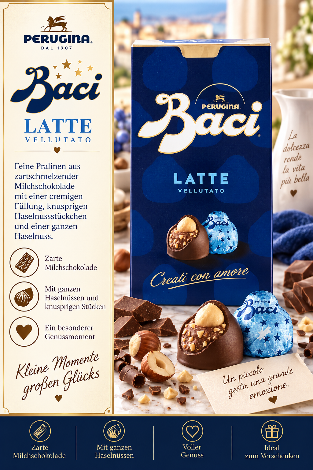 Schokolade, Latte, Praline, Haselnuss, Herzform