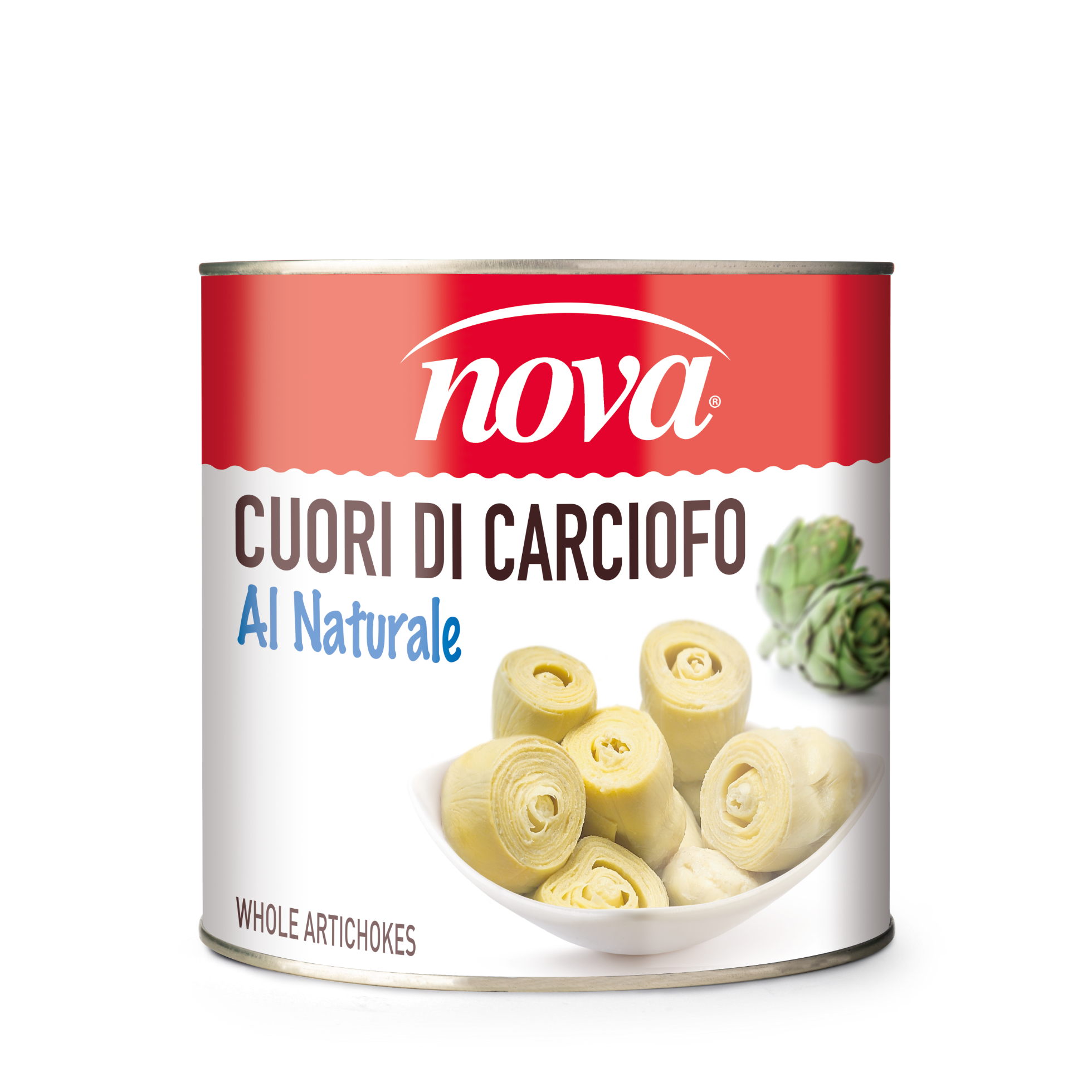 Artischocken ganz 30/40 Al naturale 2,5kg Nova