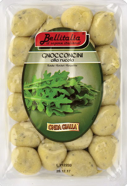 Gnocconcini Kartoffelklößchen mit Rucola 500g | Bellitalia