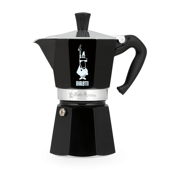 Moka Express Schwarz 3 Tassen | Bialetti
